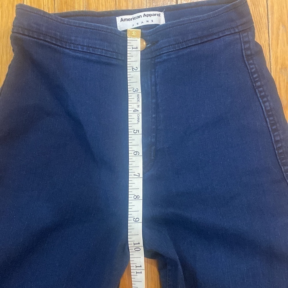 American Apparel Jeans High Waist Skinny - Picture 7 of 13